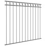Panel de valla de acero gris 1.7x1.5 m | Foro24.es | Tu tienda online para hogar, jardín y más Foro24.es