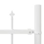 VidaXL Valla de Jardín con Parte Superior en Forma de Arco Blanca 1,7x1,5 m de Acero | Foro24.es | Tu tienda online para hogar, jardín y más Foro24.es