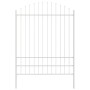 VidaXL Cerca de Jardín con Parte Superior de Arco Blanca 1,7x2 m de Acero | Foro24.es | Tu tienda online para hogar, jardín y más Foro24.es