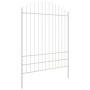 VidaXL Cerca de Jardín con Parte Superior de Arco Blanca 1,7x2 m de Acero | Foro24.es | Tu tienda online para hogar, jardín y más Foro24.es