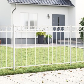 Cerca de Jardín Blanca VidaXL 1,7x1 m de Acero von , Zaunpaneele - Ref: Foro24-42003923, Preis: 76,16 €, Rabatt: %