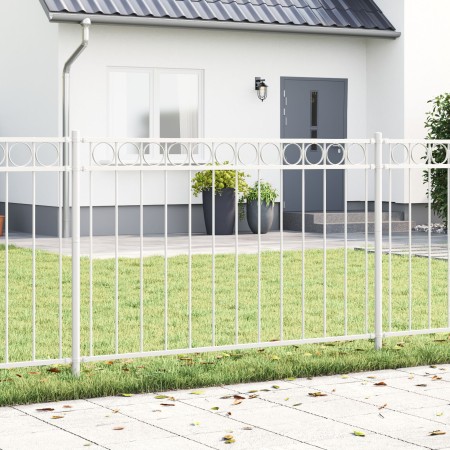 Cerca de Jardín Blanca VidaXL 1,7x1 m de Acero von , Zaunpaneele - Ref: Foro24-42003923, Preis: 76,16 €, Rabatt: %