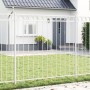 Cerca de Jardín Blanca VidaXL 1,7x1,5 m de Acero | Foro24.es | Tu tienda online para hogar, jardín y más Foro24.es