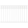 Panel de cerca  Blanco 1,7x0,8 m de acero | Foro24.es | Tu tienda online para hogar, jardín y más Foro24.es
