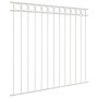 Panel de cercado  Blanco 1,7x1,2 m Acero | Foro24.es | Tu tienda online para hogar, jardín y más Foro24.es