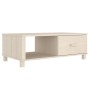 HAMAR solid pine wood coffee table in honey brown color, measuring 100x55x35cm. by vidaXL, Coffee table - Ref: Foro24-340452,...