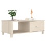 HAMAR solid pine wood coffee table in honey brown color, measuring 100x55x35cm. by vidaXL, Coffee table - Ref: Foro24-340452,...