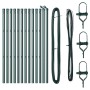 Posts de Cercas 13 pcs Verde Ø32 mm 100 cm Acero Galvanizado | Foro24.es | Tu tienda online para hogar, jardín y más Foro24.es