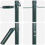 Poste de Cerca 13 pcs Verde Ø32 mm 190 cm Acero Galvanizado | Foro24.es | Tu tienda online para hogar, jardín y más Foro24.es