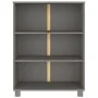 HAMAR solid light gray pine wood shelf 85x35x112 cm by vidaXL, Bookcases and shelves - Ref: Foro24-340487, Price: 99,00 €, Di...