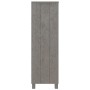 HAMAR Regal aus massivem hellgrauem Kiefernholz, 85 x 35 x 112 cm von vidaXL, Bücherregale und Regale - Ref: Foro24-340487, P...