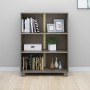 HAMAR Regal aus massivem hellgrauem Kiefernholz, 85 x 35 x 112 cm von vidaXL, Bücherregale und Regale - Ref: Foro24-340487, P...