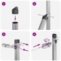 Posts de cerca 13 pcs Ø32 mm 150 cm Acero galvanizado | Foro24.es | Tu tienda online para hogar, jardín y más Foro24.es