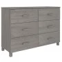 HAMAR Sideboard aus massivem hellgrauem Kiefernholz 113x40x80 cm von vidaXL, Sideboards - Ref: Foro24-340451, Preis: 165,19 €...