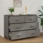 HAMAR Sideboard aus massivem hellgrauem Kiefernholz 113x40x80 cm von vidaXL, Sideboards - Ref: Foro24-340451, Preis: 165,19 €...