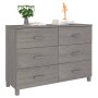 HAMAR sideboard solid light gray pine wood 113x40x80 cm by vidaXL, Sideboards - Ref: Foro24-340451, Price: 167,42 €, Discount: %