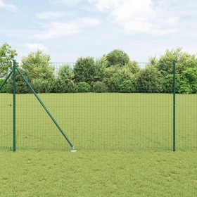 Posts de cerca con pica 13 pcs Ø32 mm 180 cm
