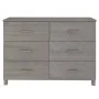 HAMAR Sideboard aus massivem hellgrauem Kiefernholz 113x40x80 cm von vidaXL, Sideboards - Ref: Foro24-340451, Preis: 165,19 €...