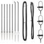 Publicación de Poste de Cerca con Pica 7 pcs Ø32 mm 160 cm Acero Galvanizado | Foro24.es | Tu tienda online para hogar, jardín y más Foro24.es