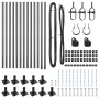 Postes de cerca con placas de base 13 pcs Ø32mm 110cm de acero galvanizado | Foro24.es | Tu tienda online para hogar, jardín y más Foro24.es