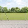 Postes de cercado con bases 7 pcs Ø32mm 88,5cm Acero galvanizado | Foro24.es | Tu tienda online para hogar, jardín y más Foro24.es