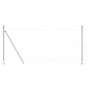 Postes de Cerca con Placas Base 13 pcs Ø32mm 90cm Acero Galvanizado | Foro24.es | Tu tienda online para hogar, jardín y más Foro24.es