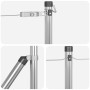 Postes de Cerca con Placas Base 13 pcs Ø32mm 90cm Acero Galvanizado | Foro24.es | Tu tienda online para hogar, jardín y más Foro24.es