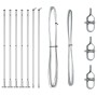 Postes de Cerca con Placas Base 7 pcs Ø32mm 78,5cm Acero Galvanizado | Foro24.es | Tu tienda online para hogar, jardín y más Foro24.es