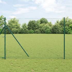 Cerca Europea Verde 1.6x10 m de Acero by , fence panels - Ref: Foro24-42004337, Price: 75,89 €, Discount: %