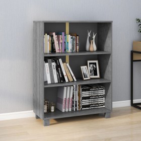 HAMAR Massivholzregal HAMAR dunkelgrau Kiefer 85x35x112 cm von vidaXL, Bücherregale und Regale - Ref: Foro24-340486, Preis: 9...