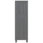 HAMAR solid dark grey pine wood shelf 85x35x112 cm by vidaXL, Bookcases and shelves - Ref: Foro24-340486, Price: 91,36 €, Dis...