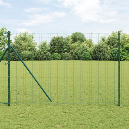 Valla Euro Verde 1.6x10 m de Acero by , fence panels - Ref: Foro24-42004353, Price: 68,97 €, Discount: %