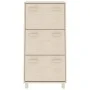 Zapatero HAMAR madera pino maciza marrón miel 59,5x35x117 cm de vidaXL, Zapateros y organizadores de calzado - Ref: Foro24-34...