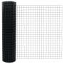 Valla Euro Gris 1x10 m de Acero by , fence panels - Ref: Foro24-42004477, Price: 52,26 €, Discount: %