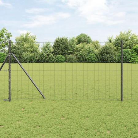 Valla Euro Gris 1x10 m de Acero | Foro24.es | Tu tienda online para hogar, jardín y más Foro24.es