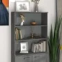 HAMAR Top-Sideboard aus massiver Kiefer, dunkelgrau, 85 x 35 x 100 cm von vidaXL, Sideboards - Ref: Foro24-340510, Preis: 74,...