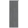 Aparador superior HAMAR pino macizo gris oscuro 85x35x100 cm de vidaXL, Aparadores - Ref: Foro24-340510, Precio: 75,46 €, Des...