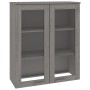 HAMAR Top-Sideboard aus massiver Kiefer, hellgrau, 85 x 35 x 100 cm von vidaXL, Sideboards - Ref: Foro24-340507, Preis: 133,6...