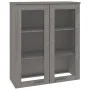 HAMAR top sideboard solid pine light gray 85x35x100 cm by vidaXL, Sideboards - Ref: Foro24-340507, Price: 145,77 €, Discount: %