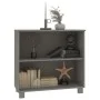 Sideboard HAMAR Massivholz Kiefer hellgrau 85x35x80 cm von vidaXL, Sideboards - Ref: Foro24-340503, Preis: 73,40 €, Rabatt: %