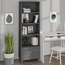 HAMAR solid dark gray pine wood sideboard 60x35x180 cm by vidaXL, Sideboards - Ref: Foro24-340490, Price: 131,70 €, Discount: %