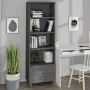 Sideboard HAMAR Massivholz Kiefer dunkelgrau 60x35x180 cm von vidaXL, Sideboards - Ref: Foro24-340490, Preis: 131,70 €, Rabat...
