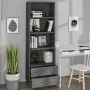 Sideboard HAMAR Massivholz Kiefer dunkelgrau 60x35x180 cm von vidaXL, Sideboards - Ref: Foro24-340490, Preis: 131,70 €, Rabat...