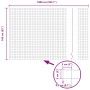 Valla Euro 1,6x10 m Acero Galvanizado | Foro24.es | Tu tienda online para hogar, jardín y más Foro24.es