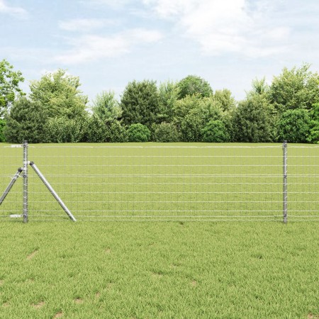Valla Euro 0.6x10 m Acero Galvanizado | Foro24.es | Tu tienda online para hogar, jardín y más Foro24.es