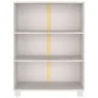 HAMAR Regal aus massivem Weißkiefernholz, 85 x 35 x 112 cm von vidaXL, Bücherregale und Regale - Ref: Foro24-340485, Preis: 7...