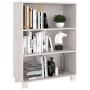 HAMAR Regal aus massivem Weißkiefernholz, 85 x 35 x 112 cm von vidaXL, Bücherregale und Regale - Ref: Foro24-340485, Preis: 7...