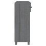Dark gray solid pine wood console table 90x35x90 cm by vidaXL, Side tables - Ref: Foro24-340466, Price: 103,01 €, Discount: %