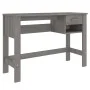 Schreibtisch HAMAR Massivholz Kiefer hellgrau 110x40x75 cm von vidaXL, Schreibtische - Ref: Foro24-340459, Preis: 77,43 €, Ra...