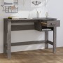 Schreibtisch HAMAR Massivholz Kiefer hellgrau 110x40x75 cm von vidaXL, Schreibtische - Ref: Foro24-340459, Preis: 78,64 €, Ra...